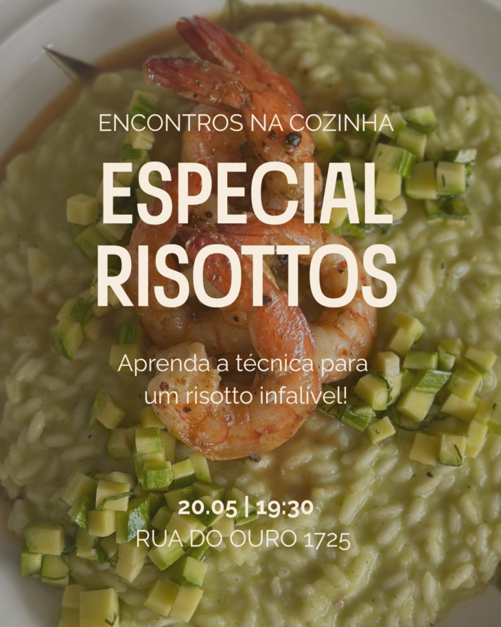 Encontros na Cozinha: Especial Risottos